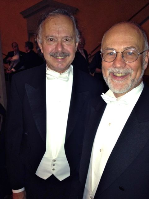 Rich & Shane at the Nobel Award Ceremony