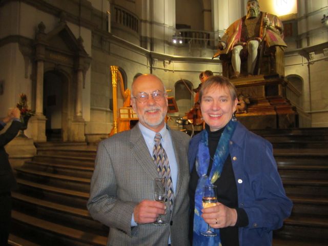 Shane & Stormy at the Nobel Foundation Reception