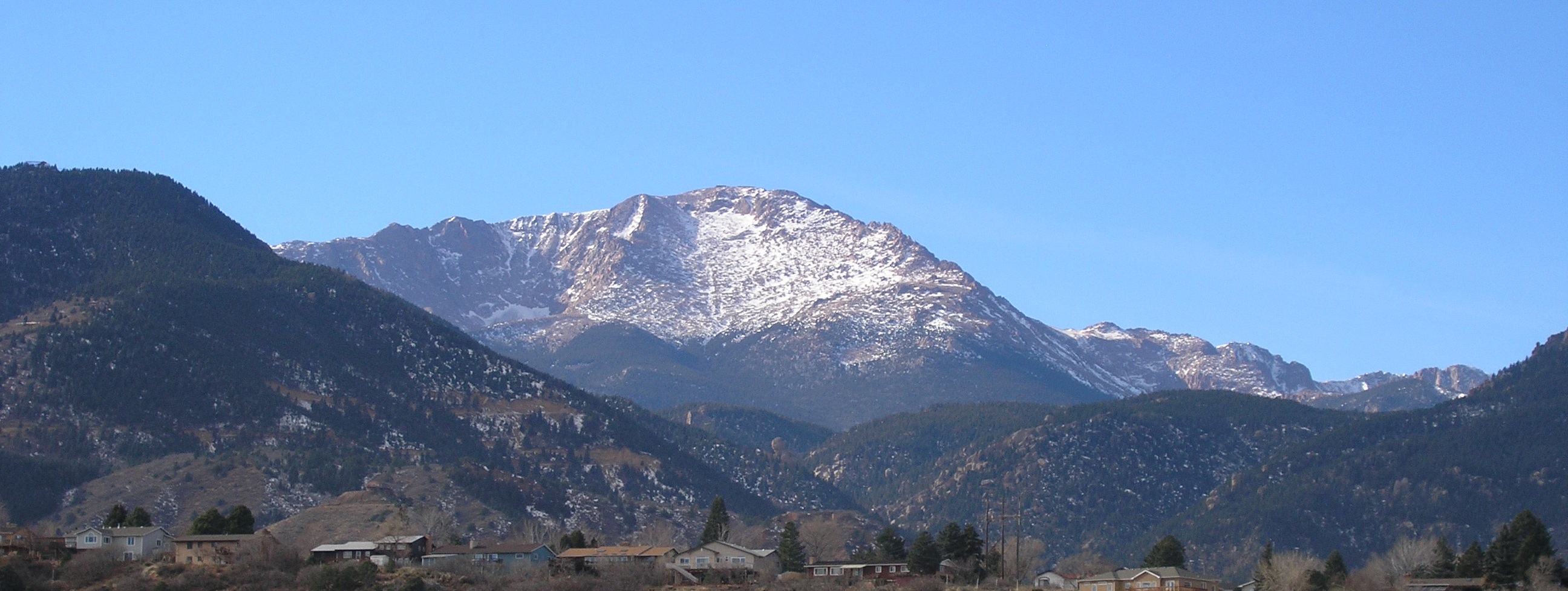 Pikes Peak from Red Rocks